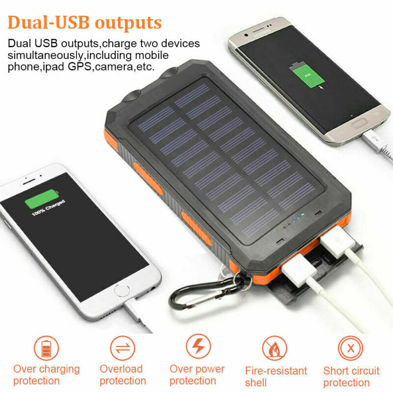 Solar Powered USB Power Bank